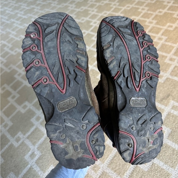 RedHead Waterproof Winter Boots Suede Hiking Trail Shoes Outdoor Shoes Brown 10 - Picture 5 of 11